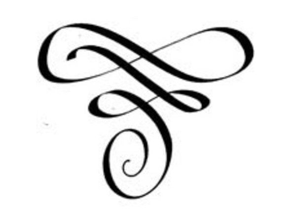 ImpressArt Signature Metal Stamp, Flourish "A" (Each)