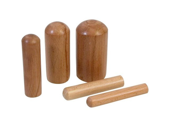 EURO TOOL Wood Punch Set, 5pc, 16 - 50mm diameter (set)