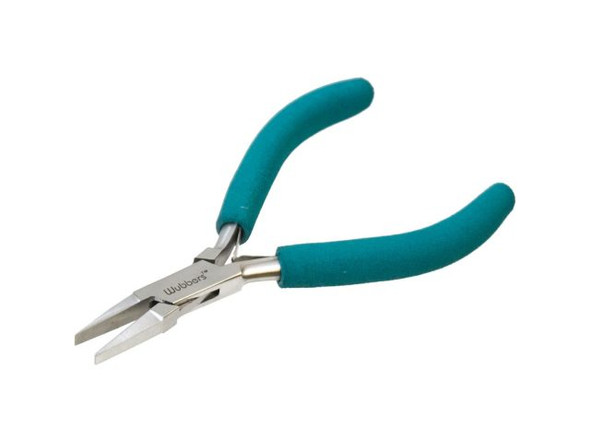 69-275-09 Wubbers Bent Chain-Nose Jewelry Making Pliers - Rings & Things