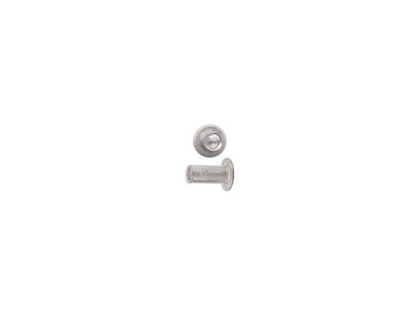 Crafted Findings Sterling Silver Jewelry Rivet, 1/16", 1/8" Long (pack)