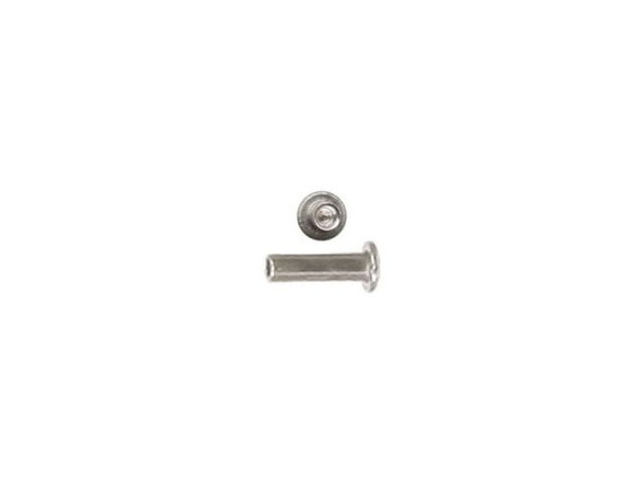 Crafted Findings Aluminum Jewelry Rivet, 1/16", 7/32" Long (fifty)