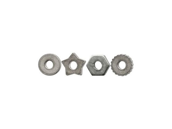 Crafted Findings Nickel Silver Rivet Accent, Assorted (pack)