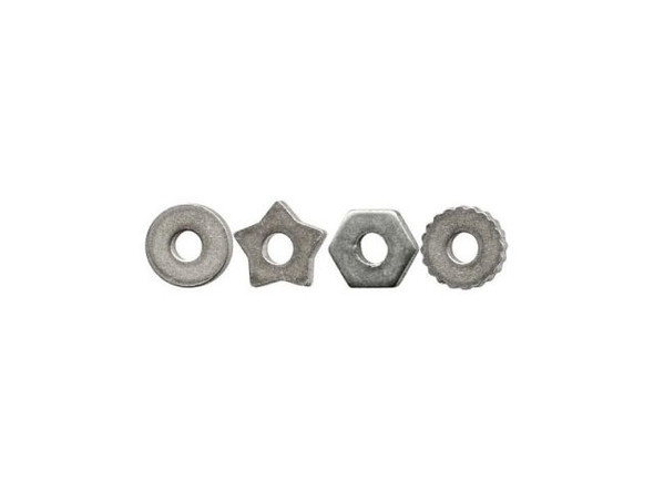 These perfectly fit rivets and eyelets that have a 1/16" (1.59mm) diameter.See Related Products links (below) for similar items and additional jewelry-making supplies that are often used with this item. Questions? E-mail us for friendly, expert help!
