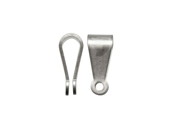 Crafted Findings Nickel Silver Rivet Bail, Large (pack)