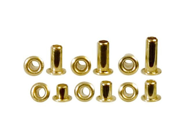 3/32"-Dia Brass Eyelet Assortment by Crafted Findings (pack)