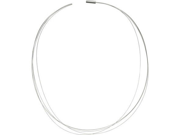 Choker, Steel Cable, 5-Strand, 20", Unfinished (10 Pieces)