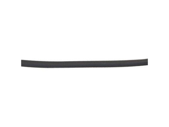 2mm Rubber Cord, Bulk, for Jewelry , 10 meters - Black (33 Feet)