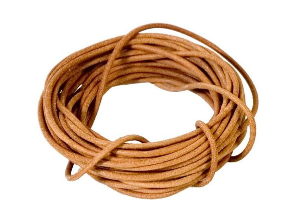 Greek Leather Cord, 2mm, 5 Meter - Natural (Each)