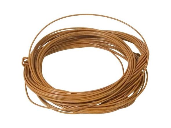 Greek Leather Cord, 2mm, 20 Meter - Tobacco (Each)