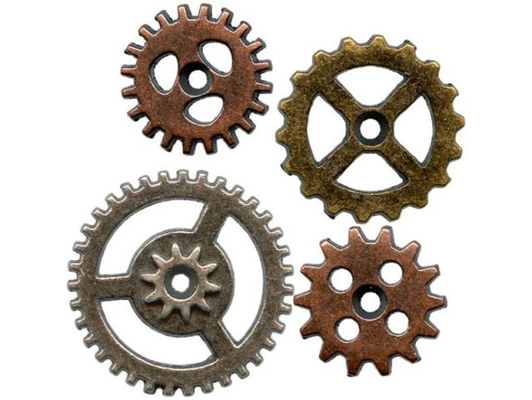 Tim Holtz idea-ology, Mini Gears (12 Pieces)