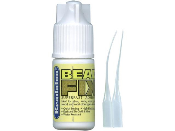 Beadalon Adhesive, Bead Fix, 3gm with Applicators (Each)