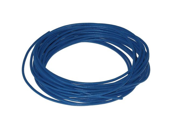 Greek Leather Cord, 2mm, 5 Meter - Royal Blue (Each)