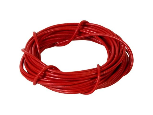 Greek Leather Cord, 2mm, 5 Meter - Bordeaux (Each)