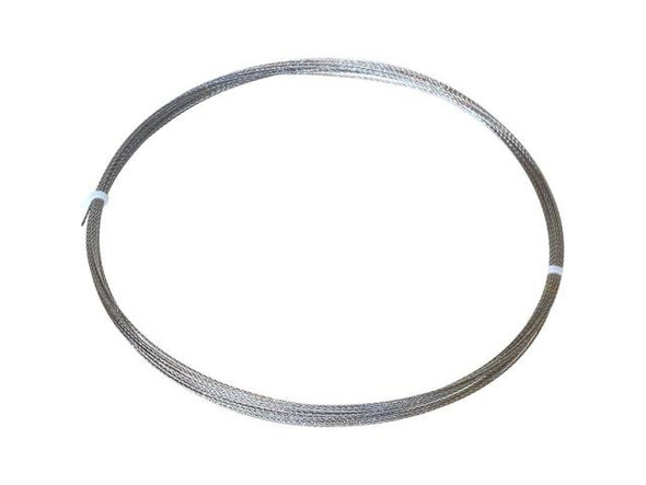 Beadalon Stainless Steel Jewelry Cable, 7x3, 0.031" Diameter (Each)