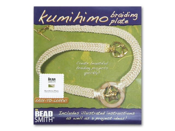 The BeadSmith Kumihimo Braiding Plate (Each)