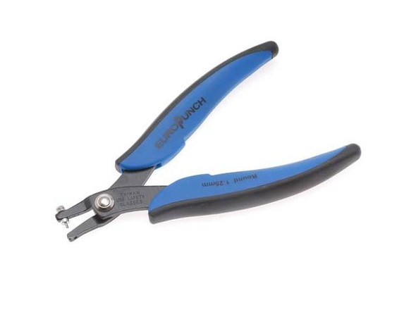 EURO TOOL EuroPunch Jewelry Pliers, Round, 1.25mm, 18g, Hole (Each)