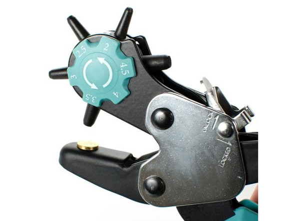 BeadSmith Rotating Leather Hole Punch (Each)