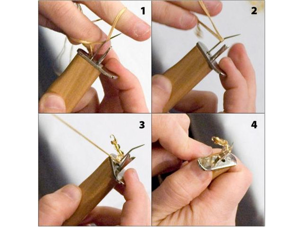 Knotting Tool for Pearl and Bead Stringing