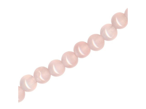 Rose quartz is one of the most desirable varieties of quartz in the gemstone trade. Also known as ancona ruby and mont blanc ruby, these semiprecious gemstones display a lovely, unique pink tone. Rose quartz beads have been found in Mesopotamia that date back to 7000 B.C. Often called the "love stone," rose quartz is said to open the heart chakra to all forms of love. This semiprecious gemstone is believed to encourage gentleness, forgiveness, compassion, kindness, tolerance, and self esteem. It is also said to remove fears, resentments, and anger.  Find related items below, and find out more about quartz in our Gemstone Index.