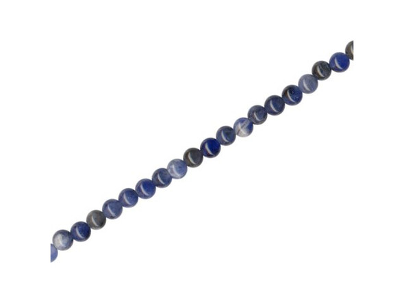 Sodalite Gemstone Beads, Round, 3mm (strand)