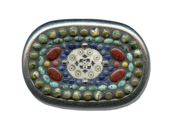 Mookaite Gemstone Beads, Round, 4mm (strand)
