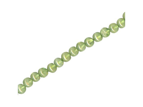Peridot Gemstone Beads, Round, 5mm #21-885-033-09