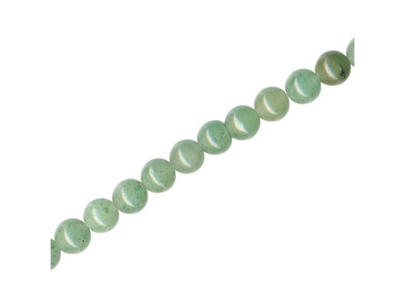 Aventurine Gemstone Beads, Round, 6mm (strand)