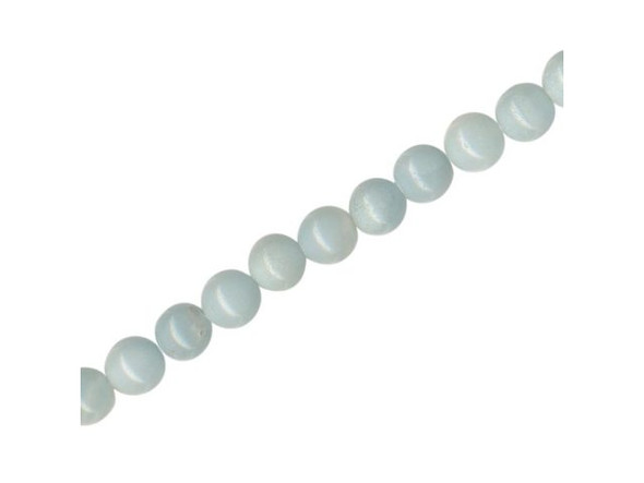 Amazonite Gemstone Beads, Round, 6mm (strand)
