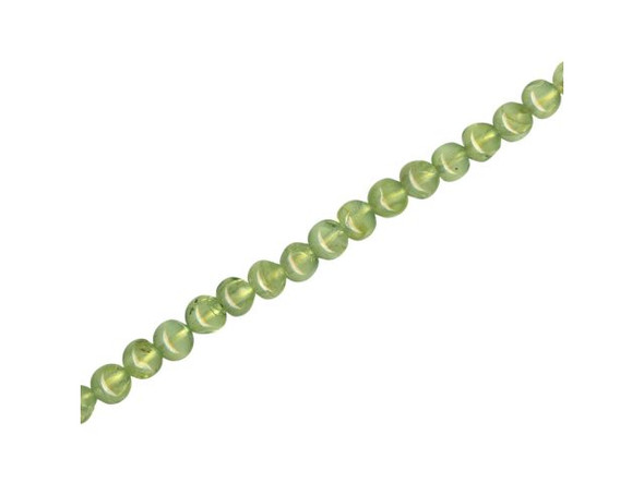 Peridot Gemstone Beads, Round, 4mm (strand)