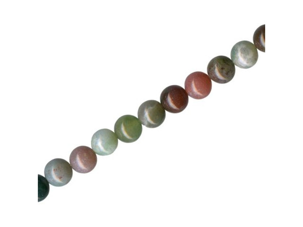 Fancy Jasper Gemstone Beads, Round, 6mm (strand)