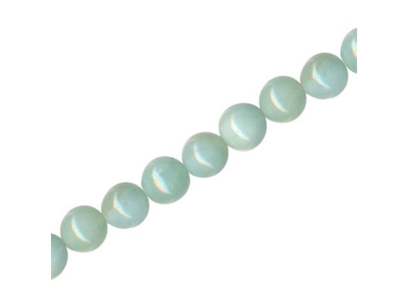 Amazonite Gemstone Bead, Round, 8mm (strand)
