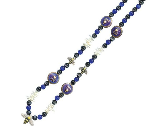 Black Onyx Gemstone Beads, Round, 8mm (strand)