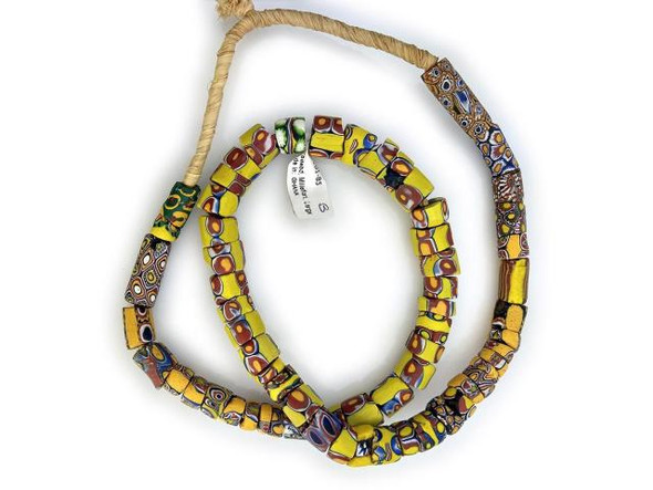 Trade Beads, Millefiori, Large (strand)