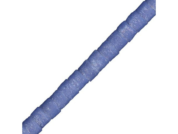 Trade Beads, Powder Glass - Light Blue (strand)