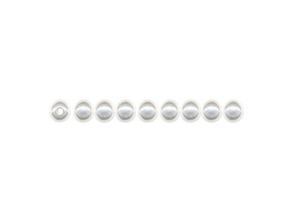 Sterling Silver Beads, Seamless, 2.5mm Round (100 Pieces)