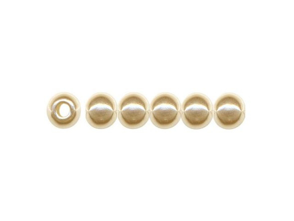 Gold-Filled Beads, Seamless, 4mm Round (Each)