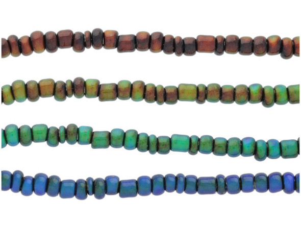 Color-Changing Mirage Bead, Micro Seed (strand)