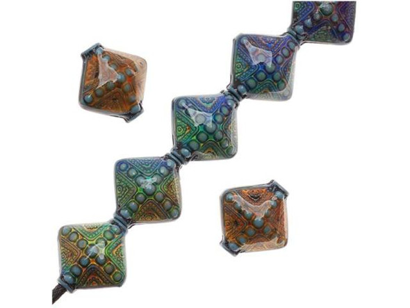 Color-Changing Mirage Bead, Sapphire (10 Pieces)