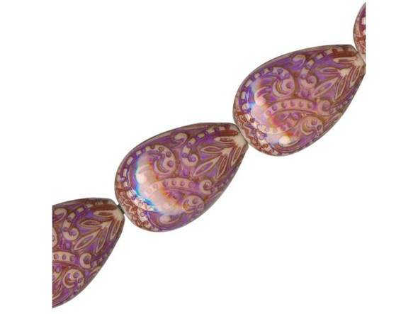 Color-Changing Mirage Bead, Fancy-Flame (10 Pieces)