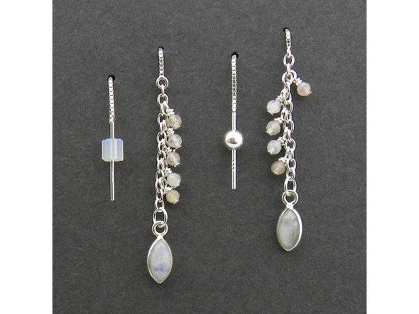 See Related Products links (below) to see all styles of earring backs on one page -- plus, the main Earring Backs category includes tips on picking the best style of earring backs for your projects, and how to adjust poorly fitting earring nuts.