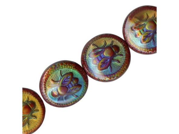 Color-Changing Mirage Bead, Bee-Lightful (10 Pieces)