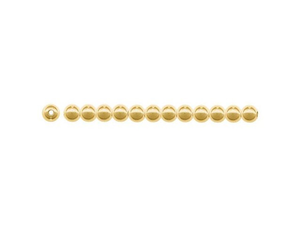 Gold-Filled Beads, Round, 2mm (hundred)