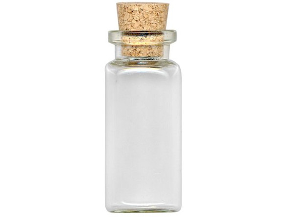 Excellent for making glass vial necklaces, and tiny living terrariums.  See Related Products links (below) for similar items and additional jewelry-making supplies that are often used with this item. Questions? E-mail us for friendly, expert help!