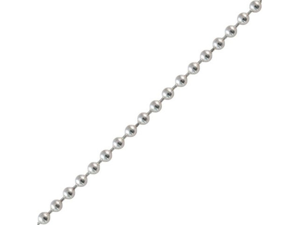 Use with #40-501 Ball Chain Clasp (in the Ball Chain Accessories category).  All of our sterling silver is nickel-free, cadmium free and meets the EU Nickel Directive.   See Related Products links (below) for similar items, additional jewelry-making supplies that are often used with this item, and general information about these jewelry making supplies.Questions? E-mail us for friendly, expert help!