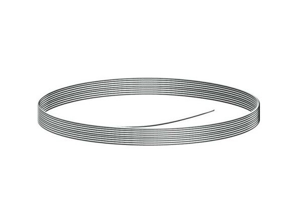 Nickel Silver Jewelry Wire, Round, 22ga, 4oz, 125-feet (Spool)