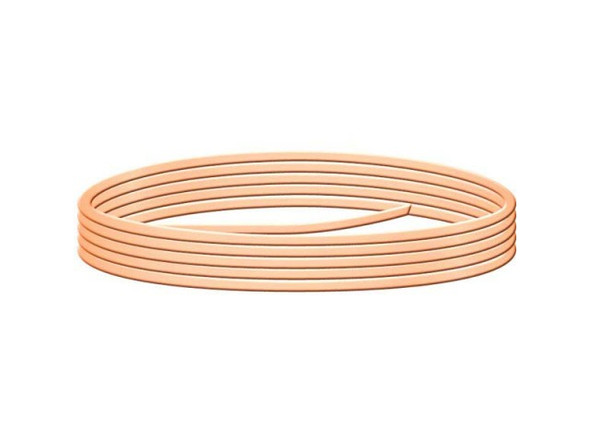 Copper Jewelry Wire, Round, 14ga, 4oz, 20-feet (Spool)