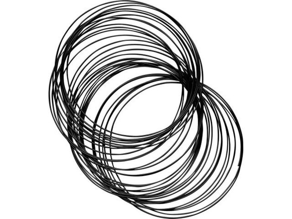 Aluminum Craft & Jewelry Wire, 1mm, 12 meter - Black (Spool)