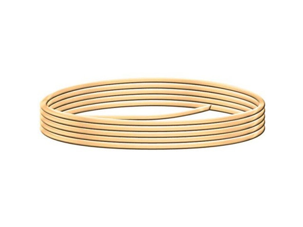 Red Brass Jewelry Wire, Round, 14ga, 4oz, 20-feet (Spool)