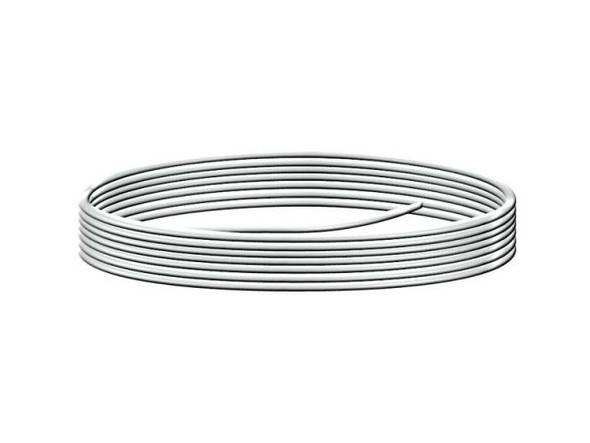Nickel Silver Jewelry Wire, Round, 16ga, 4oz, 32-feet (Spool)