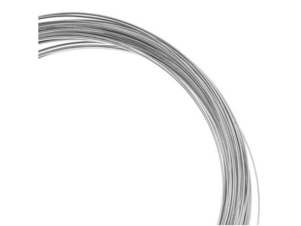 Beadalon 316L Stainless Steel Wire, 20ga, Round, 19.7' (Each)